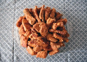 Foghagymás disznópecsenye / Schweinebraten mit Knoblauch