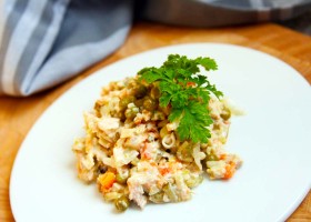 Bœuf saláta / Fleischsalat